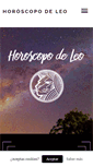 Mobile Screenshot of horoscopodeleo.es